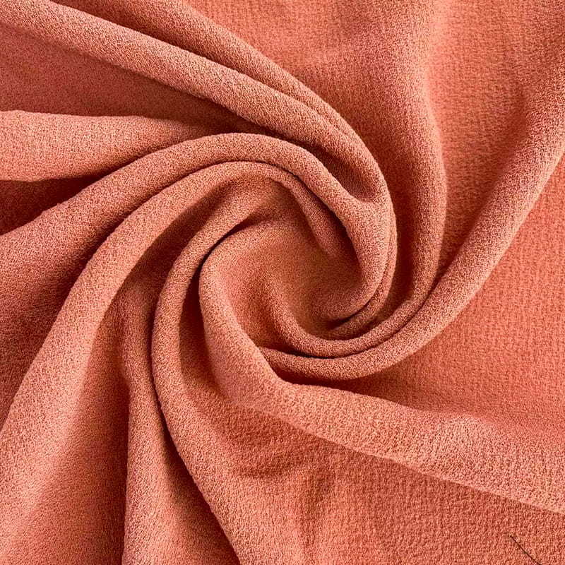 Polyester Spandex Soft Four Way Stretch Crepe Fabric For Abaya