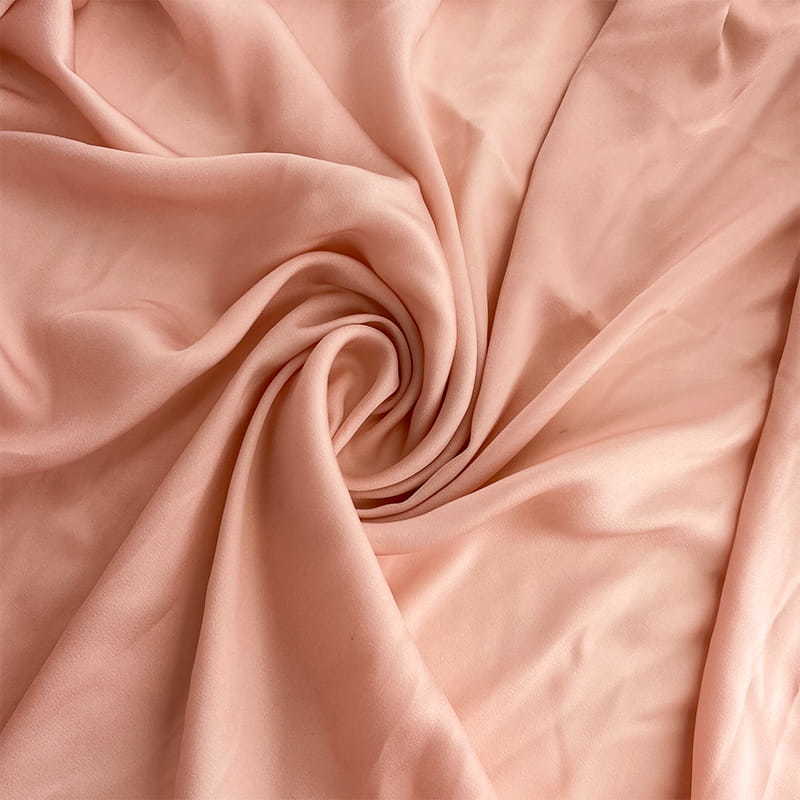 Polyester Microfiber Velvety Satin Fabric For Blouse Scarf