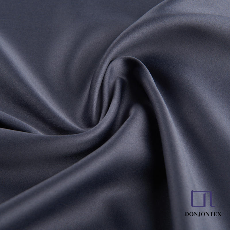 Weft Stretch Shiny Satin Fabric for Wedding, Blouse and Dress