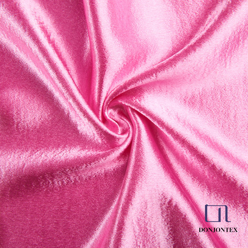 Polyester Spuper Bright Soft Crepe Satin fabric for Dress