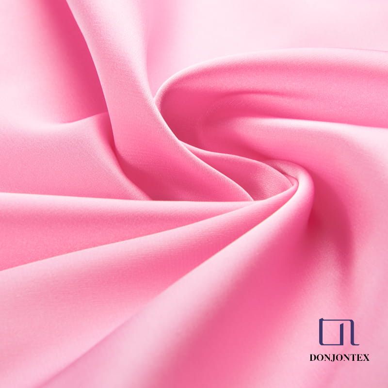 Soft Darping Stretch Shiny Satin Chiffon Fabric