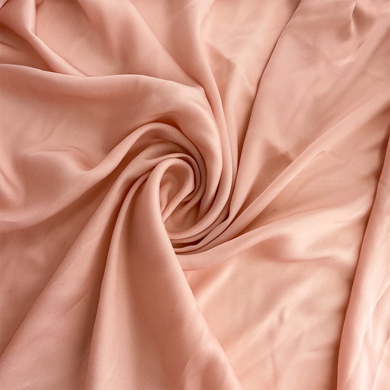 Polyester Microfiber Velvety Satin Fabric For Blouse Scarf