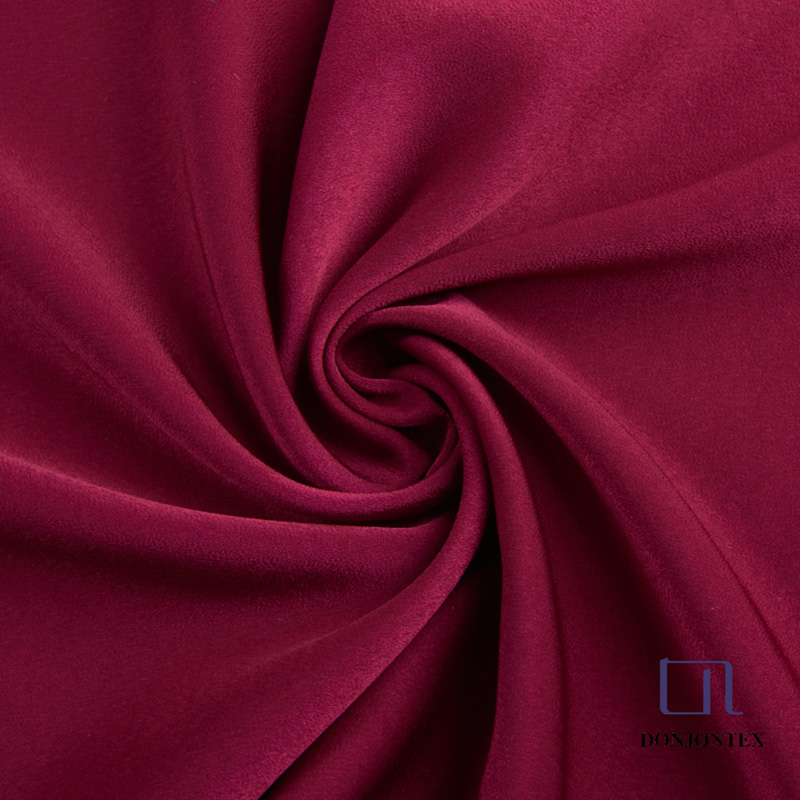 Super Velvety feeling Weft Stretch Satin Fabric for Dres