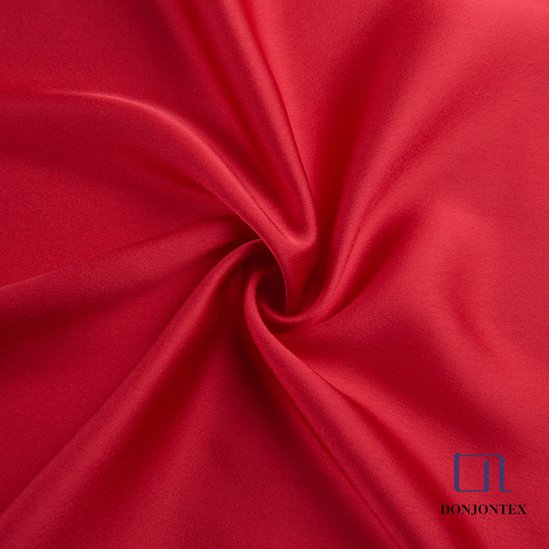 Light weight Textured Stretch Satin fabric for Dress