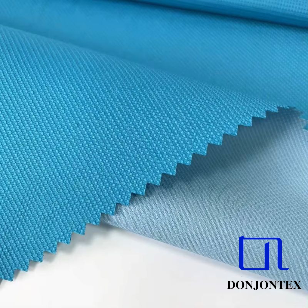 Breathable Moisture Permeable 100% Polyester Fabric with PU Coating