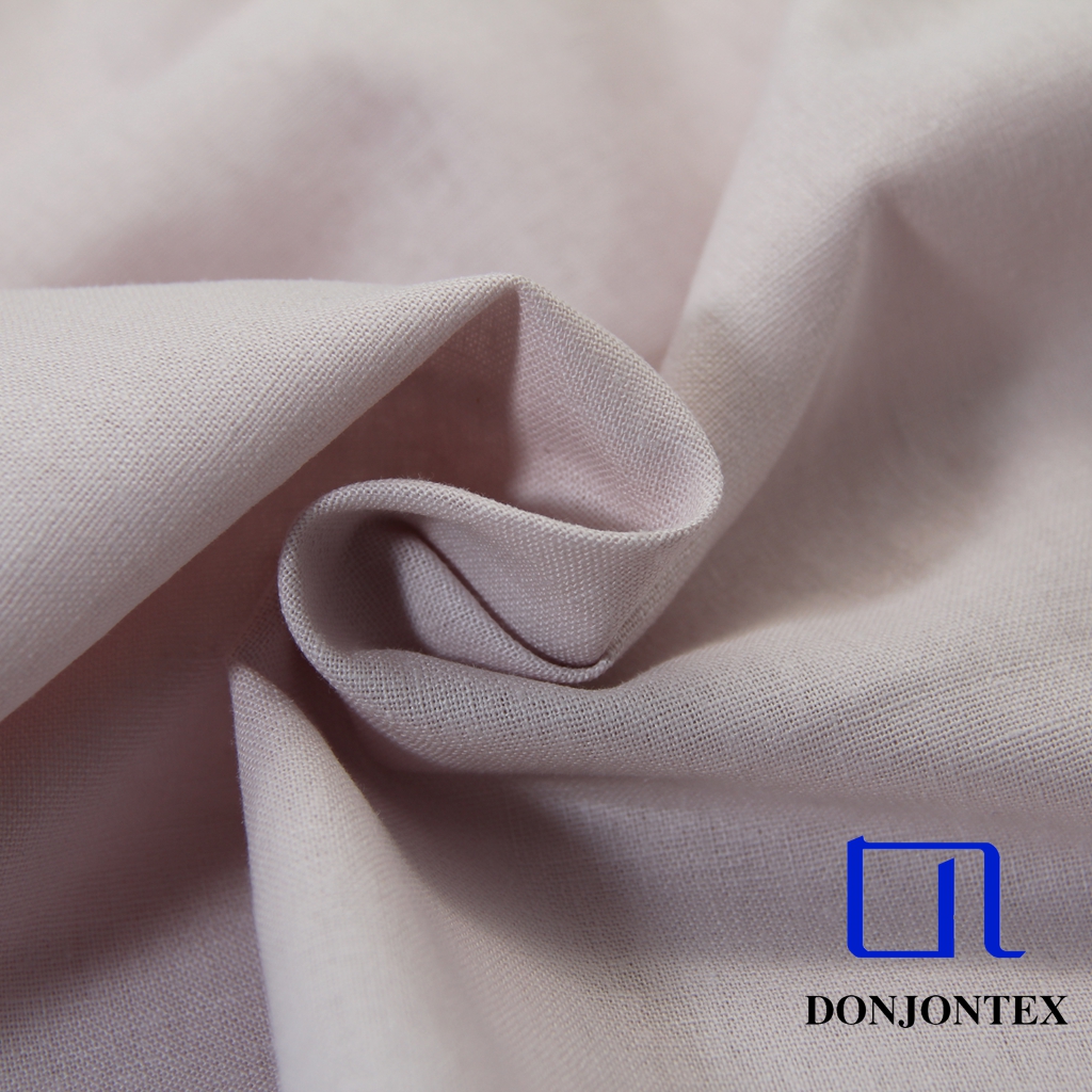 Hot Sale Cotton Linen Blended Fabric For Beachwear and Women Dress
