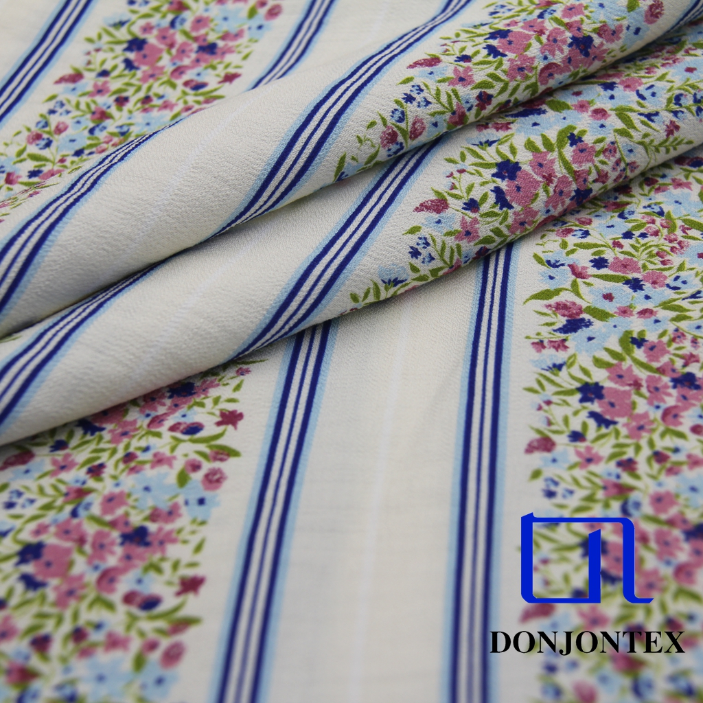 Premium Breathable N15 R85 Monofilament Pattern Ply Yarn Linen Look Fabric for Fashion cloth