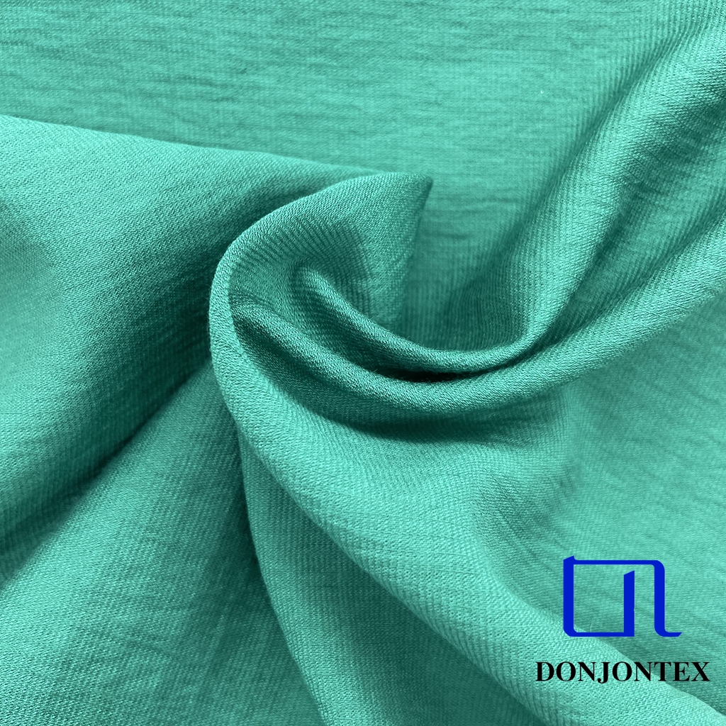 Factory Price Nylon Rayon Fabric Soft Vertical Stripe Fabric for Women Dress