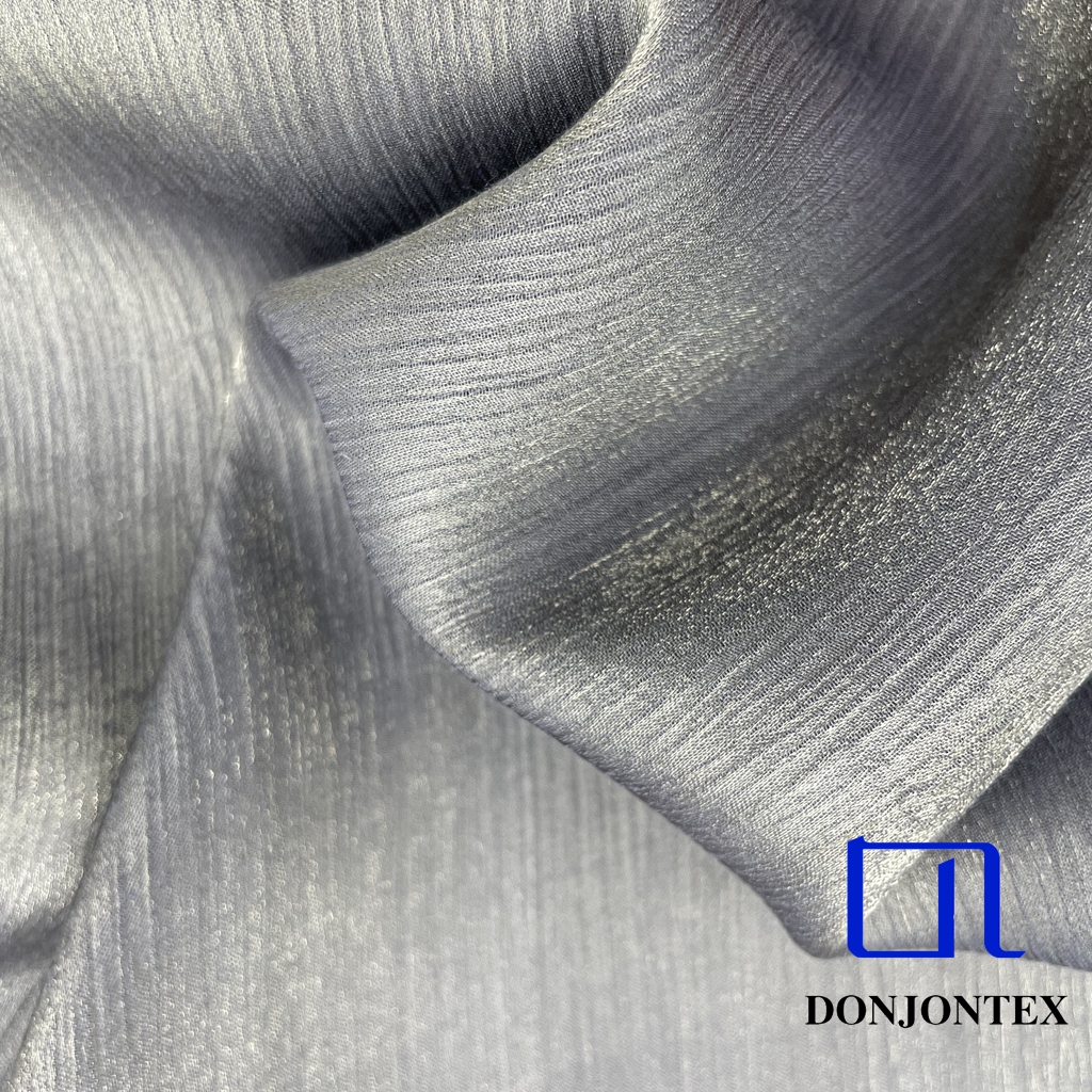 Soft Touch Nylon Rayon Fabric Soft Crepe Fabric for Women Dress and Shirt