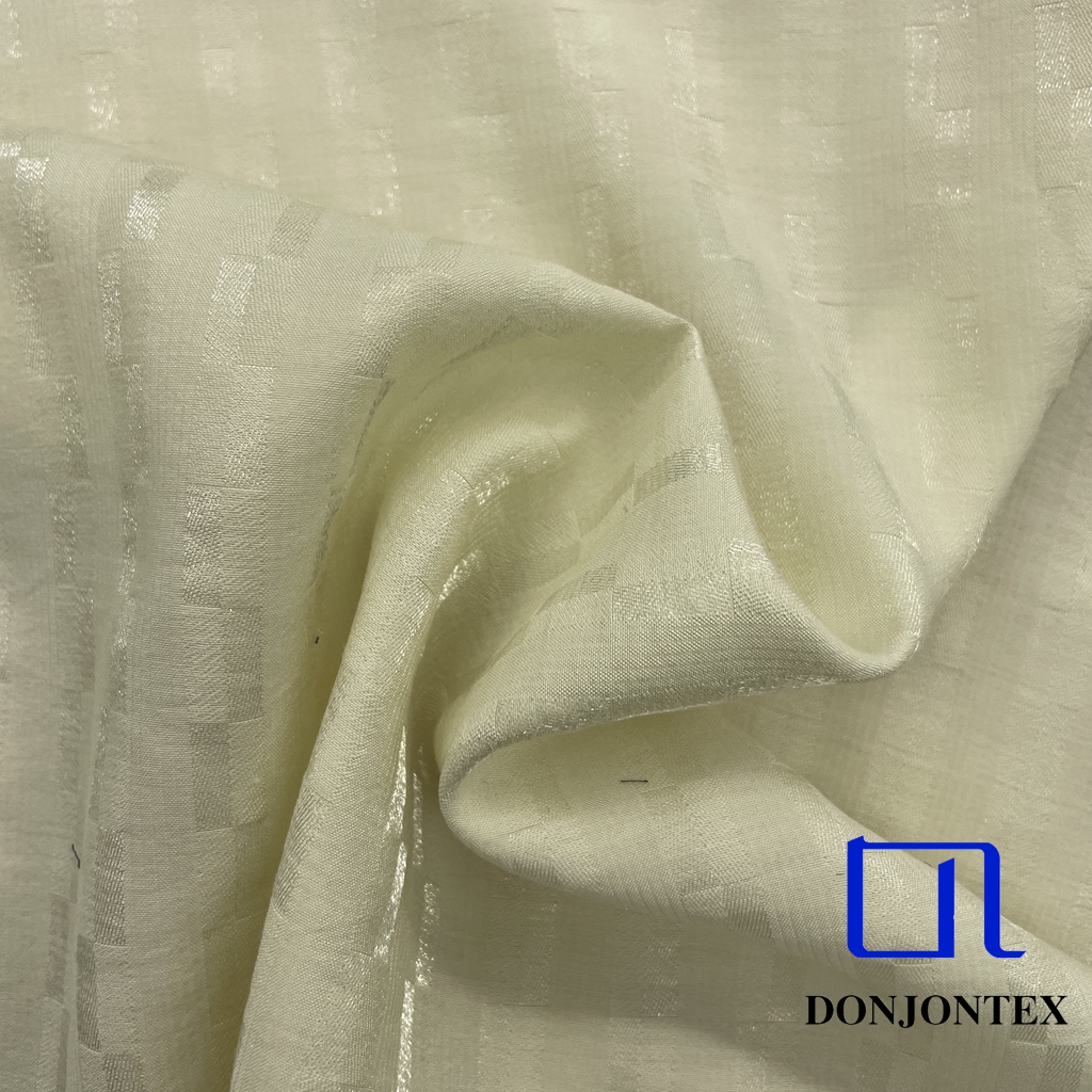 Factory Price Nylon Rayon Fabric Soft Plaid Fabricfor Party Wear