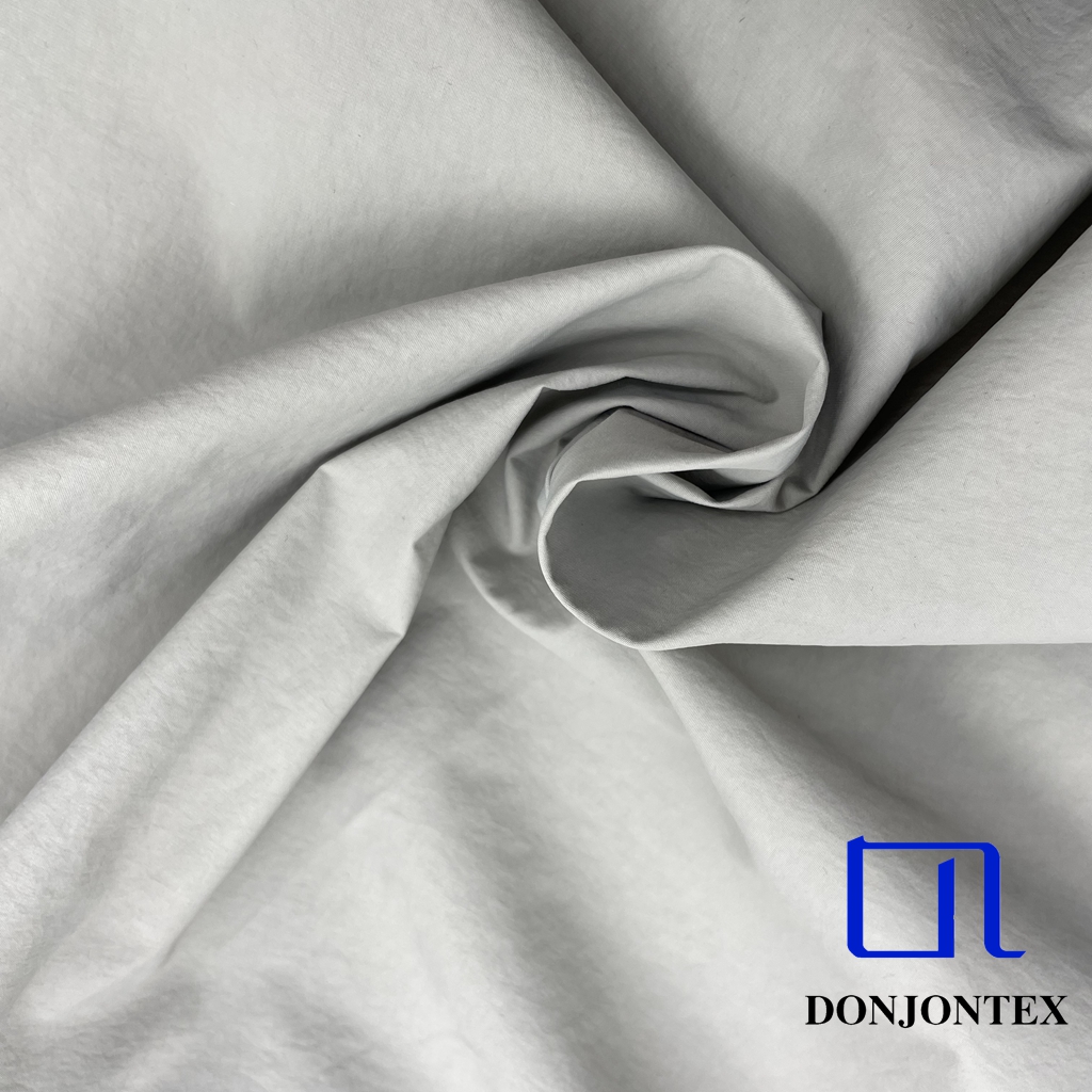 Hot Sale 340T Nylon Taslon Taslan Fabric with Breathable and Waterproof for Outdoor Jackets