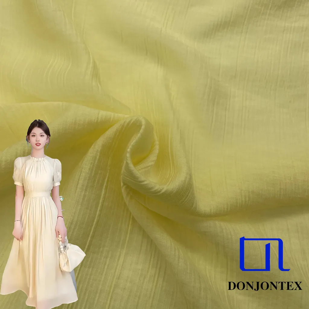 Latest Fashion Crepe Fabric Soft Nylon Lyocell for Women's Beachwear and Dresses Woven Printed Shirt and Suit for Girls
