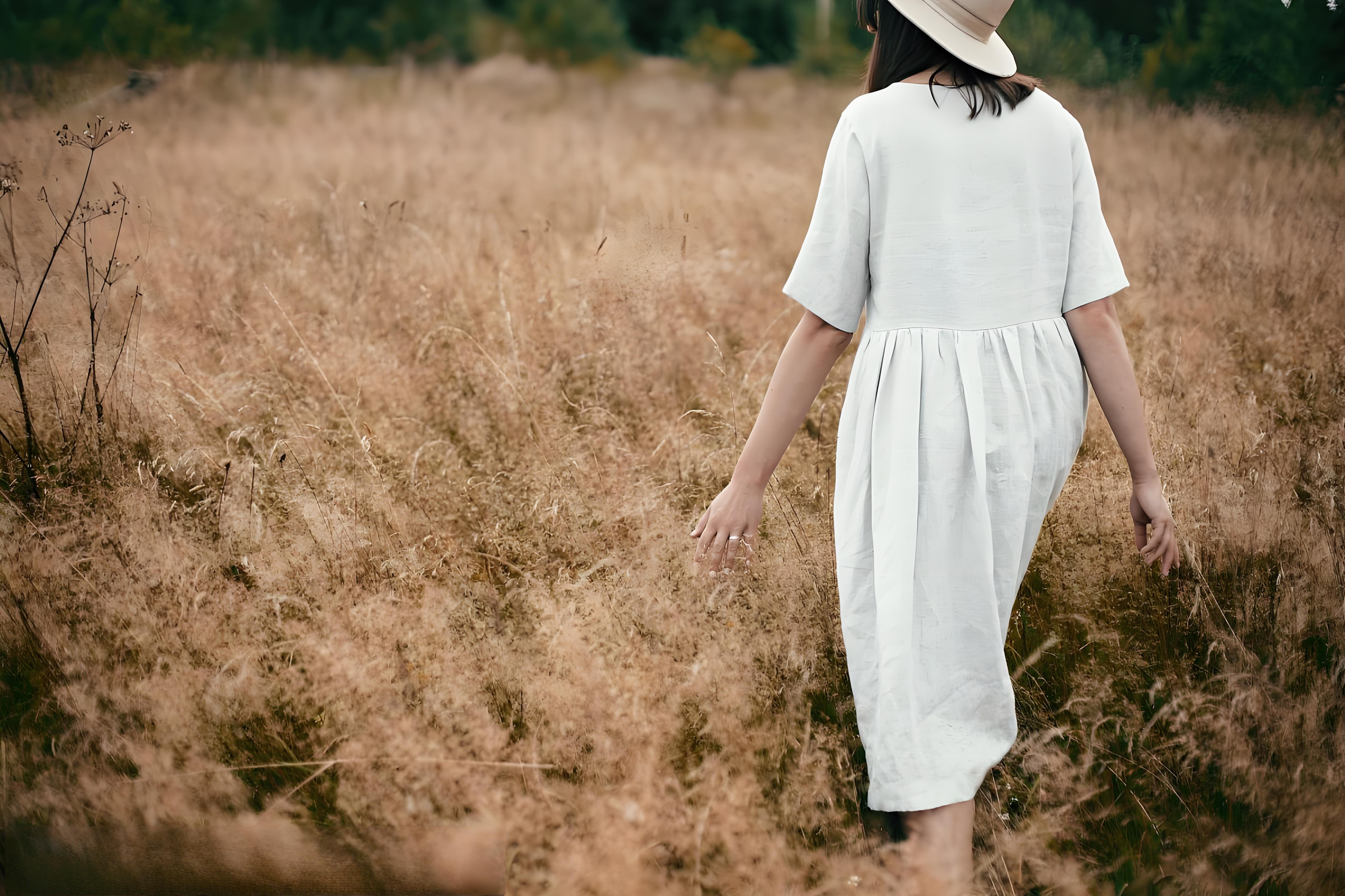 Polyester Linen-like Fabric