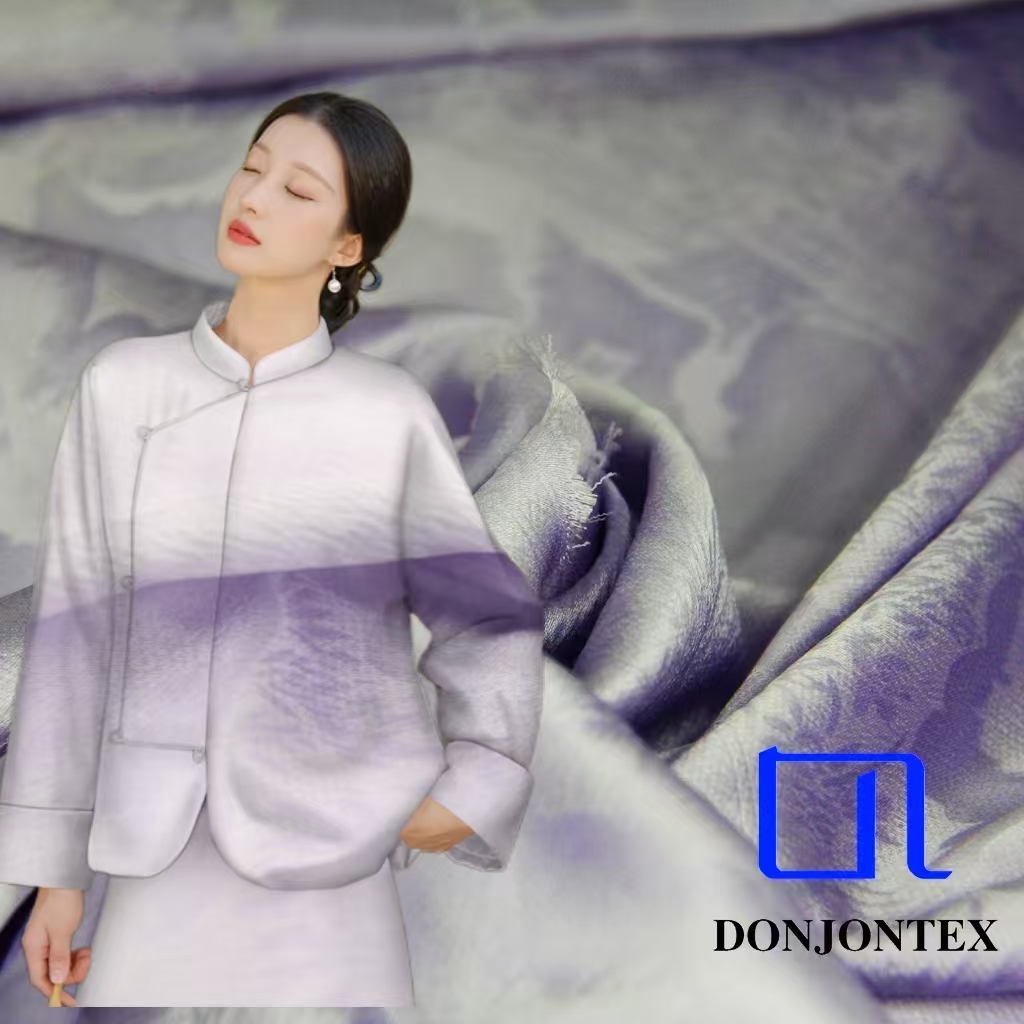2025 Crinkle China Chic Crepe Polyester Soft Embossed Smooth Bubble Acetate-like Stretch Satin Fabric for Women's Dresses 