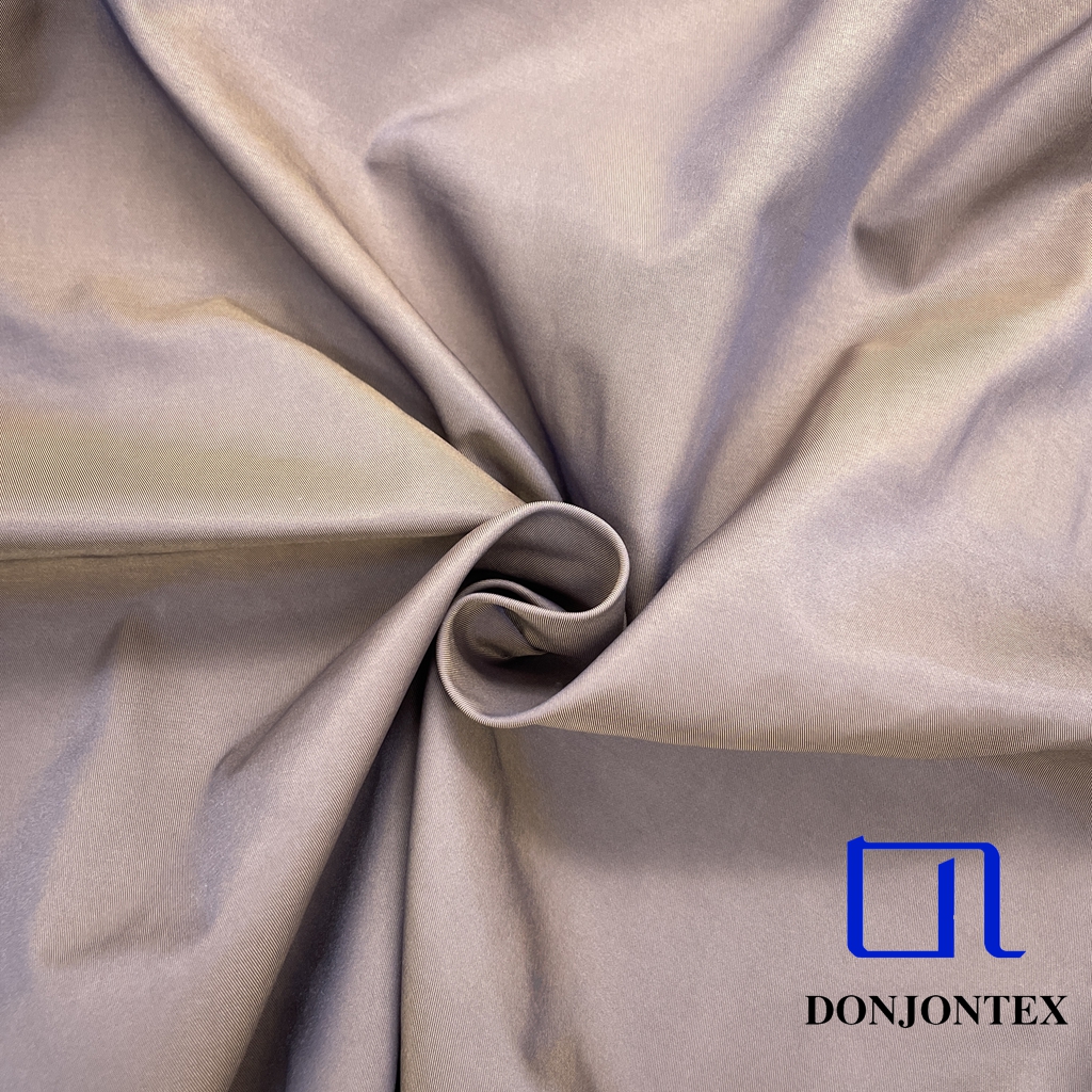 2025 New Design T400 Elastic Imitation Cotton Effect Twill Fabric Eco-Friendly Woven Stretch Fabric for Women's Pants or Coats