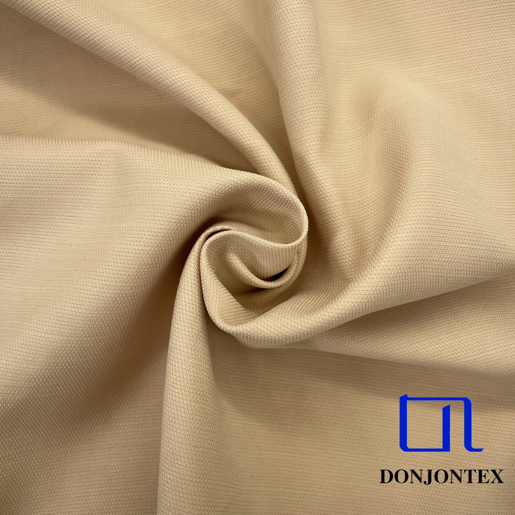 Factory Price Bamboo Joint Polyester/Rayon Fabric Soft Plain Fabric for Dress and Shirt