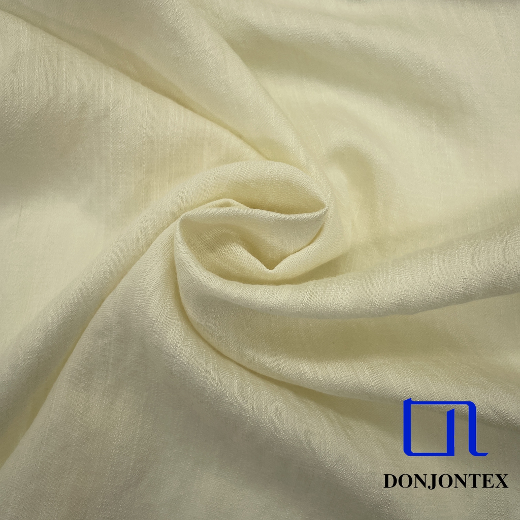 Premium Quality Nylon Rayon Imitated Linen Breathable Eco-friendly Fabric for Skirt