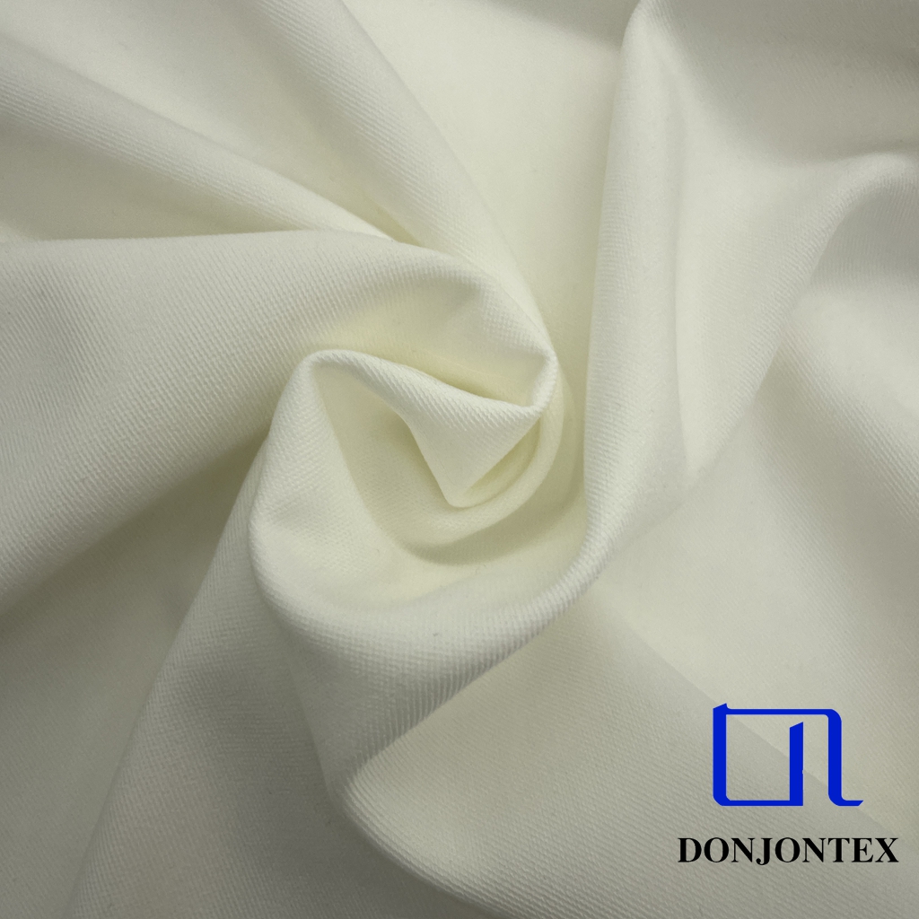Factory Price Eco-Friendly Quick-Dry Stain-Resistant Four Way Stretch Twill Fabric Polyester Spandex for Active Sportswear Wear