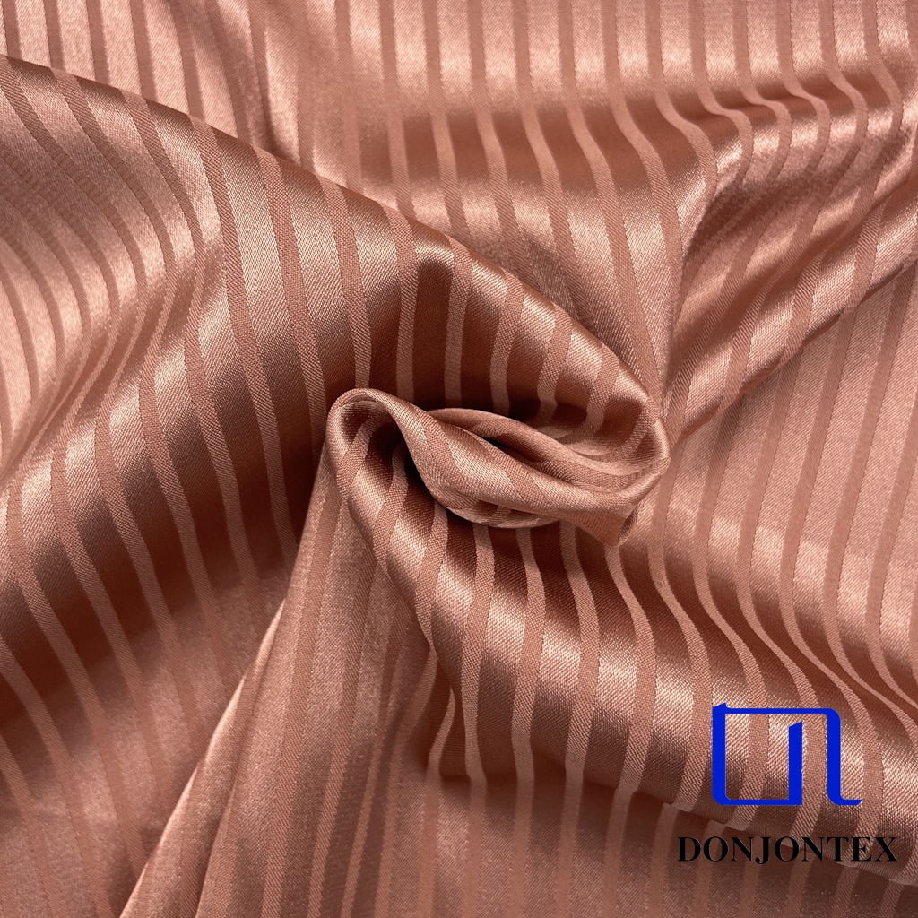 Hot Sale Shiny Fashion Satin Fabric Plain Dyed Stretch and Anti-Static Soft Feeling for Girls' Popular Dress Blouse