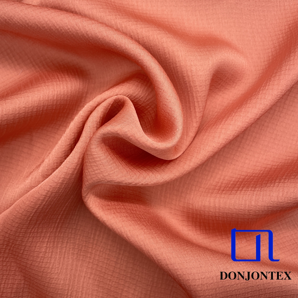 Premium Quality Polyester Spandex Satin Fabric Plain Dyed Stretch Soft Feeling for Girls' Popular Dress and Sleepwear