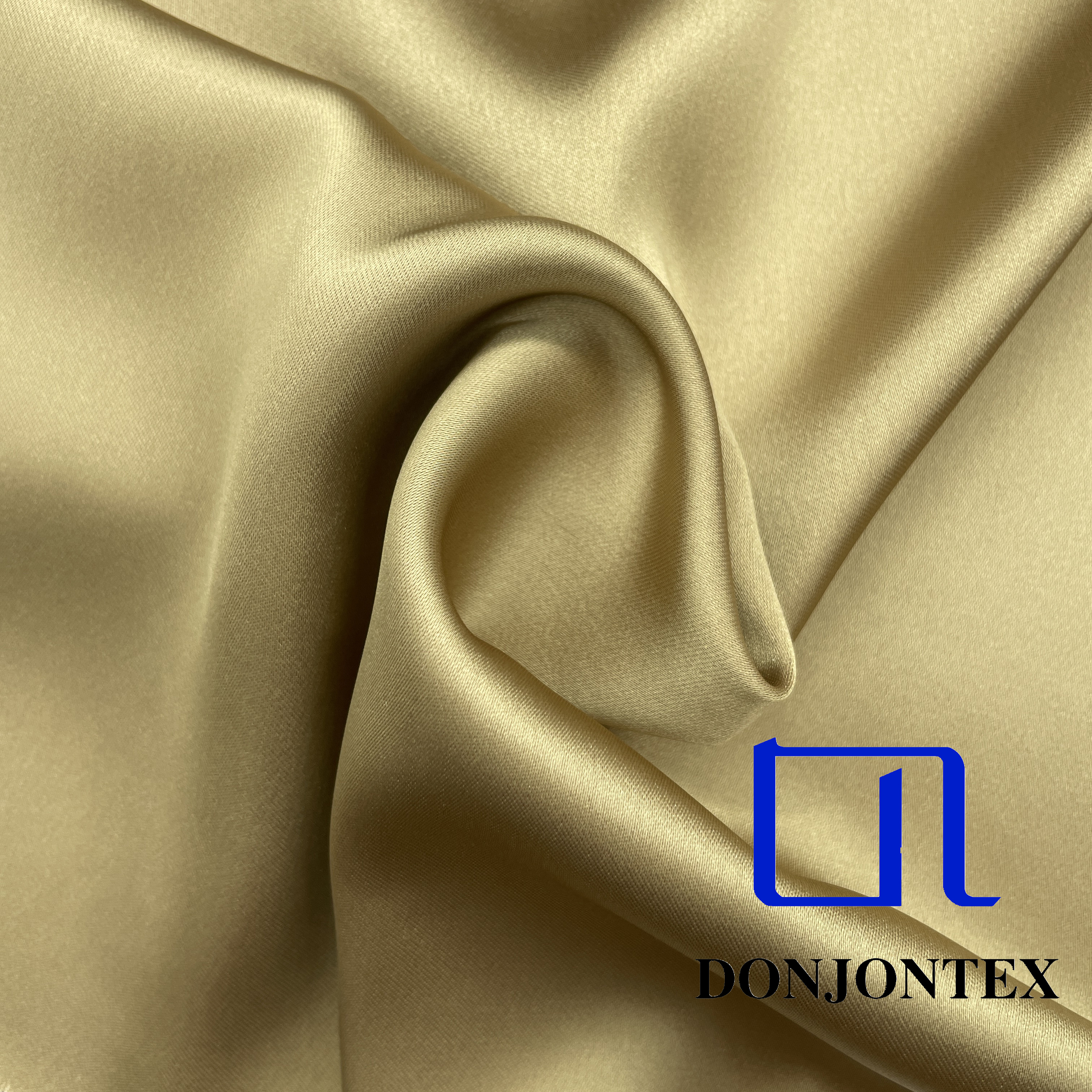 Soft Touch Polyester Double Face Plain Satin Fabric with Shiny Soft Feeling for Girls' Popular Dress and Sleepwear