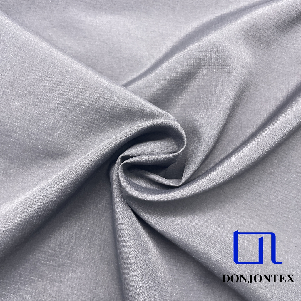 Premium Quality 100% Nylon Taffeta Ripstop Low Stretch Fabric Plain Dyed with Waterproof Breathable for Garment and Lining