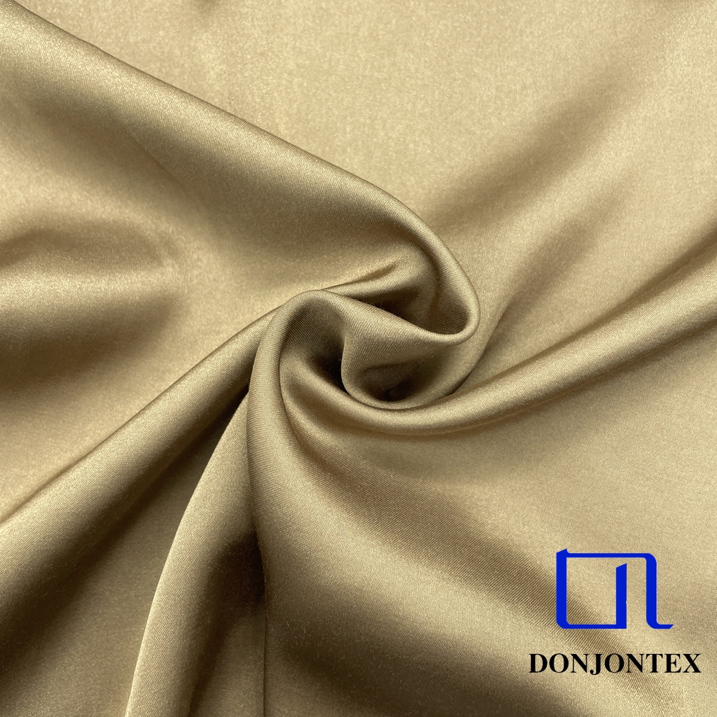 Factory Price Oeko-tex Standard Polyester Rayon Fabric Plain Style Plain Dyed Soft Feeling for Women Dress