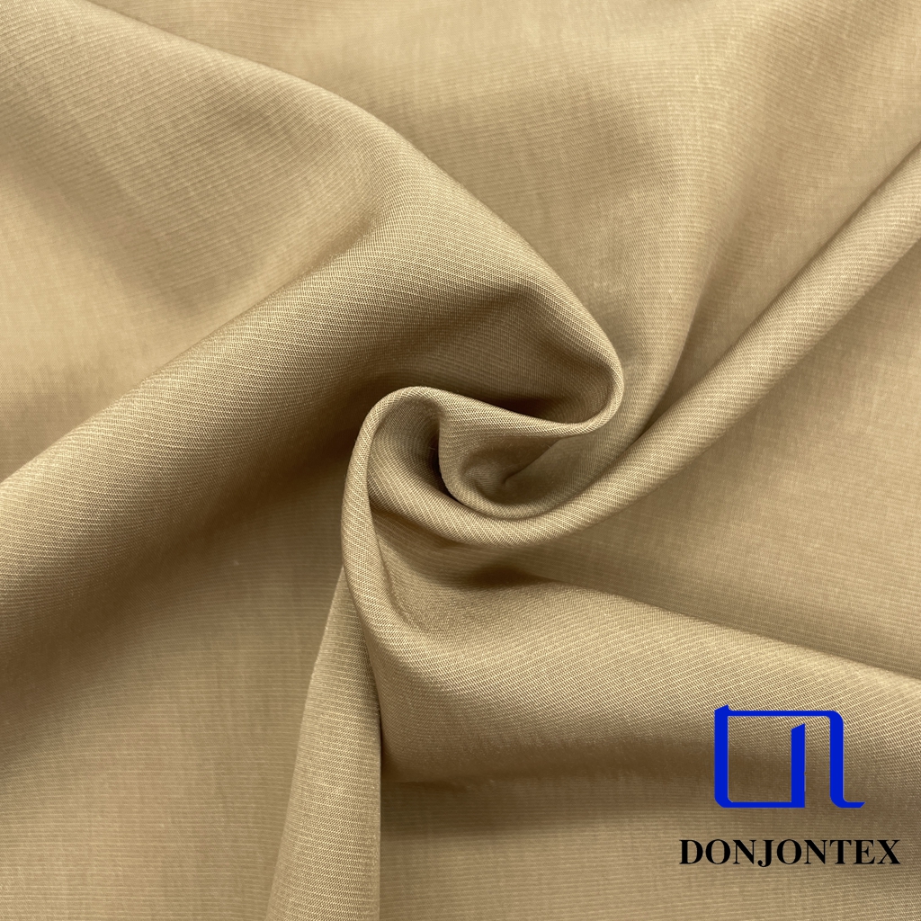 2025 New Desig Oeko-tex Standard Polyester Lyocell Acetate Satin Fabric Cupro-like Twill Soft Feeling for Girls' Popular Dress