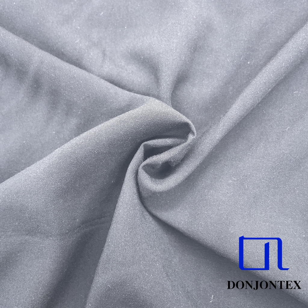 Hot Sale 100% Rayon Fabric Plain Style Plain Dyed Soft Feeling for Women Dress