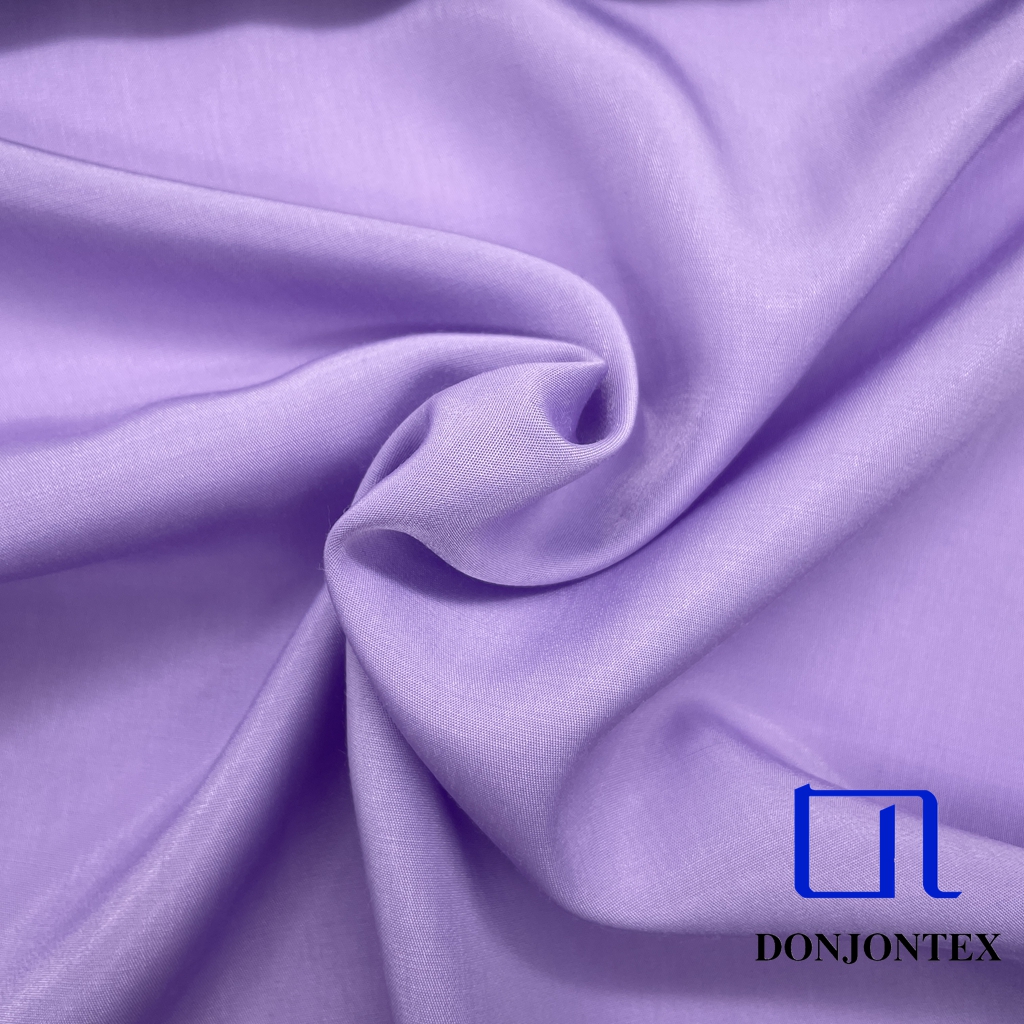 Wholesale Oeko-tex Standard Polyester Rayon Satin Fabric Cupro-like Twill Soft Feeling for Girls' Popular Dress