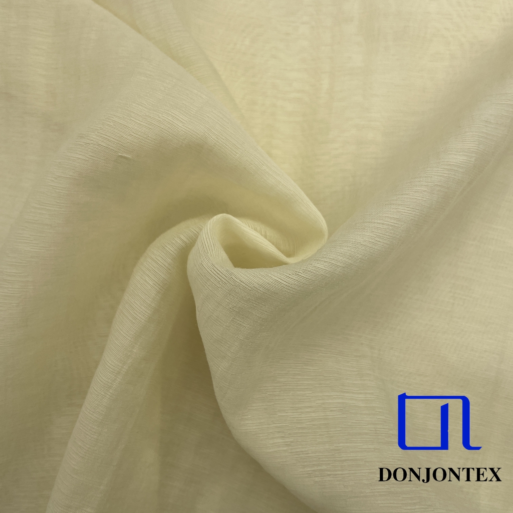 2025 New Design Nylon Tencel Fabric Crepe Soft Touch Woven Textile for Women Blouse and T-shirts