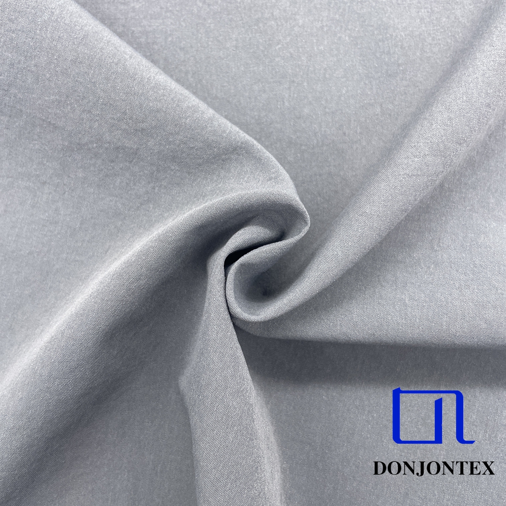 Exclusive Recycled Polyester Stretchy Plain Fabric Breathable for Outdoor Jacket Sportswear and Pants