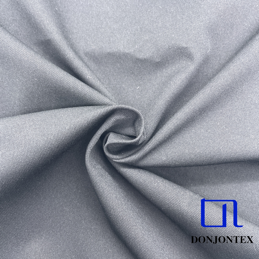 Eco-Friendly Recycled Polyester Stretchy Twill Fabric Breathable for Outdoor Jacket Sportswear and Pants