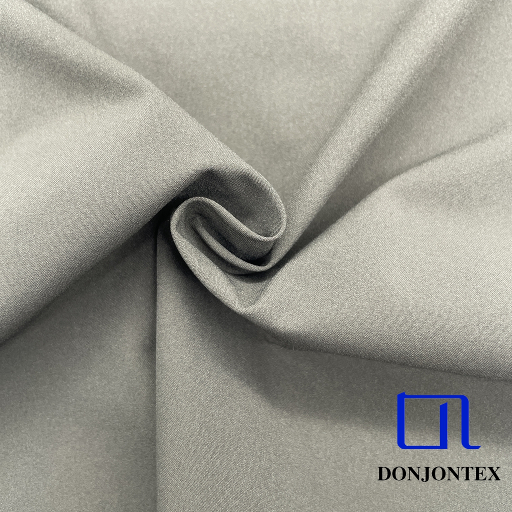 2025 New Design Recycled Polyester Stretchy Plain Fabric Breathable for Outdoor Jacket Sportswear and Pants