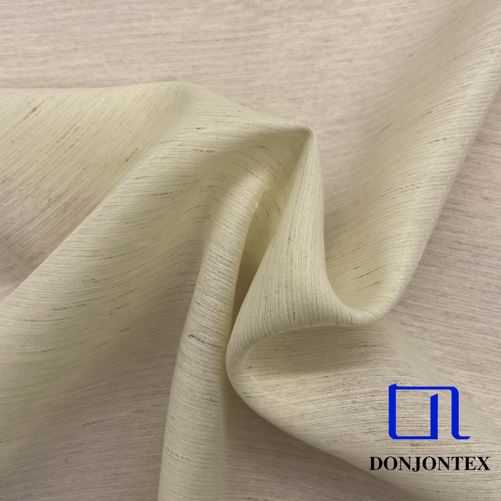 Hot Sale Nylon Rayon Linen Nature Breathable Eco-friendly Fabric for Summer Casual Dress