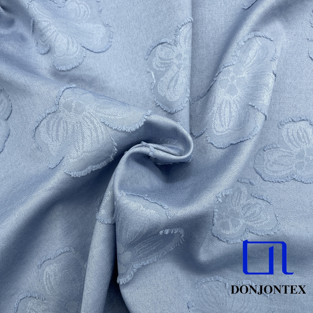 Premium Quality 100% Polyester CEY Jacquard Fabric for Women's Shirts and Weddings for Girls