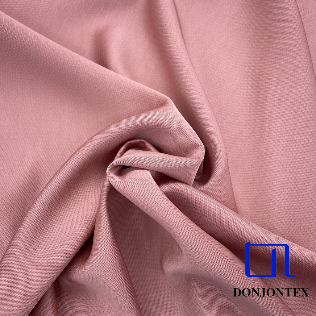 High Quality GRS Certified 100% Polyester Satin Fabric Soft Feeling and Eco-Friendly Anti-Static for Girls' Sleepwear