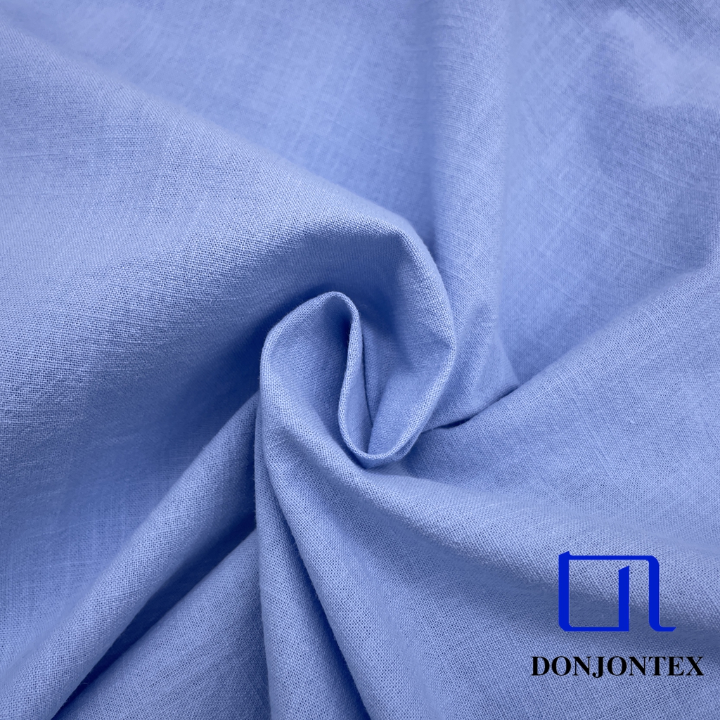 Eco-Friendly 100% Cotton 21S Bamboo Joint Fabric with Breathable and Premium Quality for T-shirts and Casual Dress