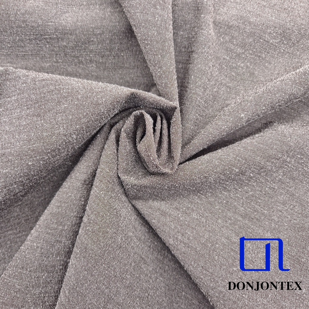 Eco-Friendly Polyester Lyocell Plain Weave Fabric Plain Dyed Pattern Weave for Women's Fashion T-Shirts & Dresses