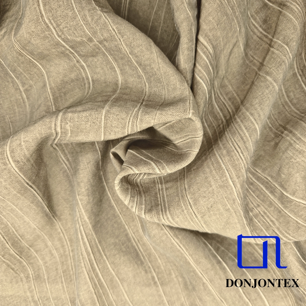 Premium Quality Nylon Rayon Breathable Eco-friendly Woven Fabric for Women's Long-Sleeved T-Shirts Dresses