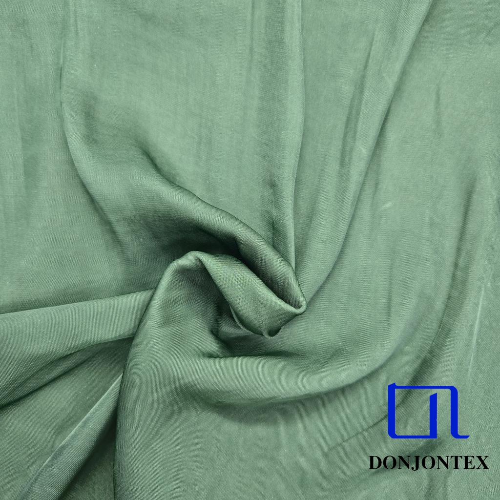 Oeko-Tex Standard Polyester Warp Recycled Satin Fabric Soft Touch Stretch Plain Dyed for Girls for Garments & Sleepwear